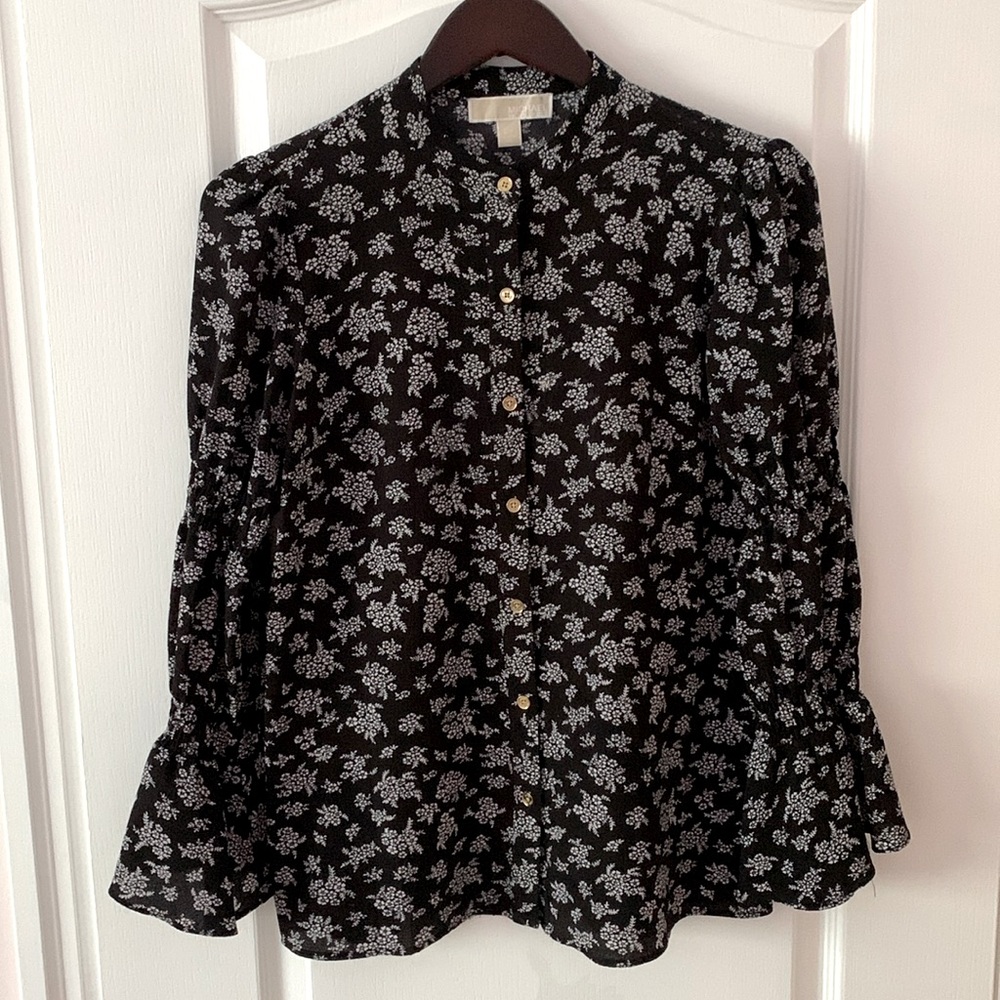Women’s floral MICHAEL Michael Kors blouse size small